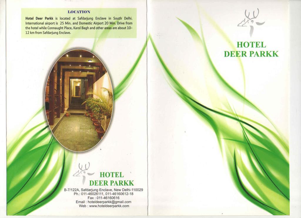 Hotel Deer Parkk Új-Delhi Kültér fotó